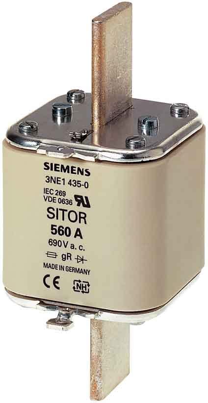 Siemens Industry - Cartouche fusible SITOR