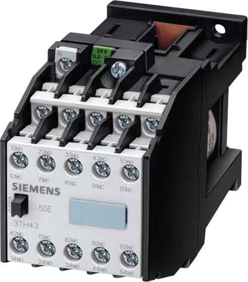 Siemens Industry - Contacteur auxil. 44e EN50011 4NO+4NF, 1 cont.A chevauchement