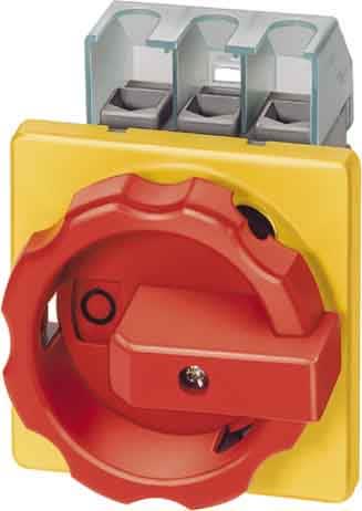 Siemens Industry - Inter- sect.3LD, Interrupteur arrêt urgence, 3 poles, Iu :32 A