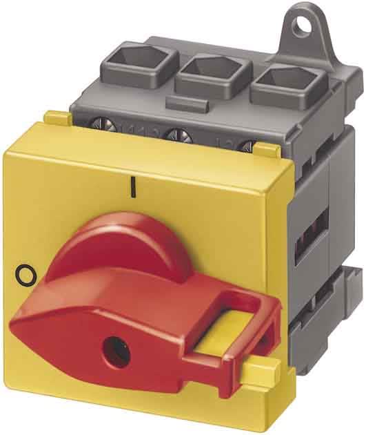 Siemens Industry - Inter- sect.3LD, Interrupteur général, 3 poles, Iu :16 A,