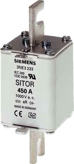 Siemens Industry - Cartouche fusible SITOR