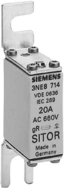 Siemens Industry - Cartouche fusible SITOR