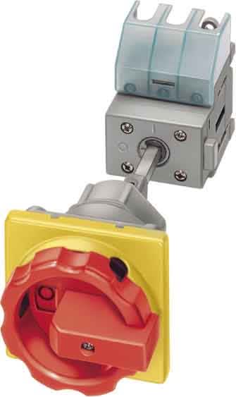 Siemens Industry - Interrupteur- sectionneur 3LD, Interrupteur arrêt urgence, 3 po