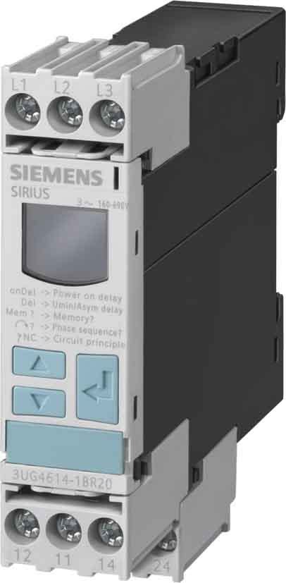 Siemens Industry - Pour asymétrie 0-20% ordre de phase réversible