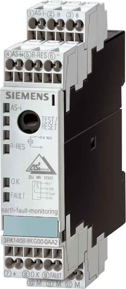 Siemens Industry - Contrôleur idolement.AS-I.clamp