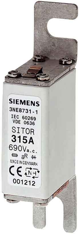 Siemens Industry - Cartouche fusible SITOR