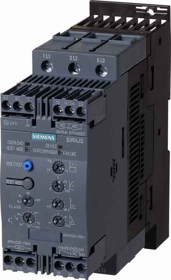 Siemens Industry - SIRIUS démarreur électronique, S2, 63A, 37kW/500V, 40 degr.,