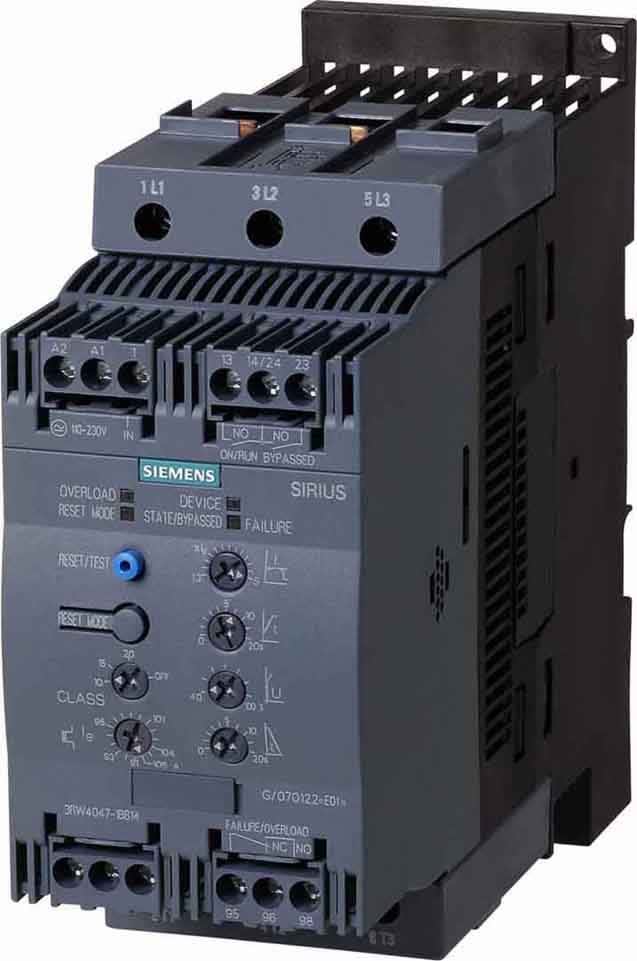 Siemens Industry - SIRIUS démarreur électronique, S3, 106A, 75kW/500V, 40 degr.,