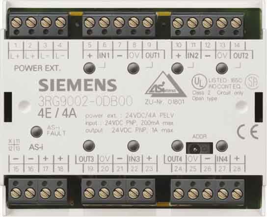 Siemens Industry - AS-I.4x 1Ent.1Sor.trans.2A.24V
