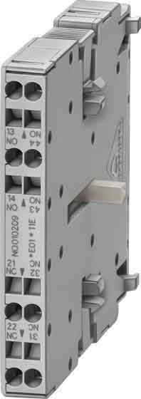 Siemens Industry - Bloc aux.1NO1NF.S0-S12,.cage-CL contacts électroniques