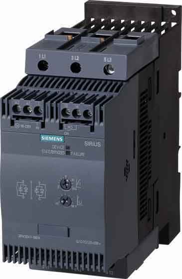 Siemens Industry - Demar prog S3 106A 55KW/400V 110-230V CA/CC Borne ressort