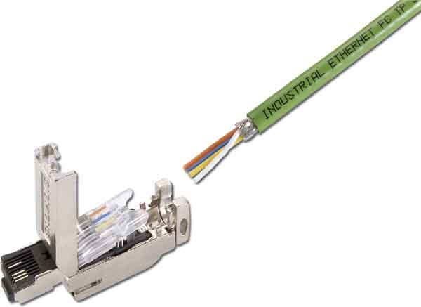 Siemens Industry - Connecteur RJ45 industriel droit, FastConnect, 10 pcs