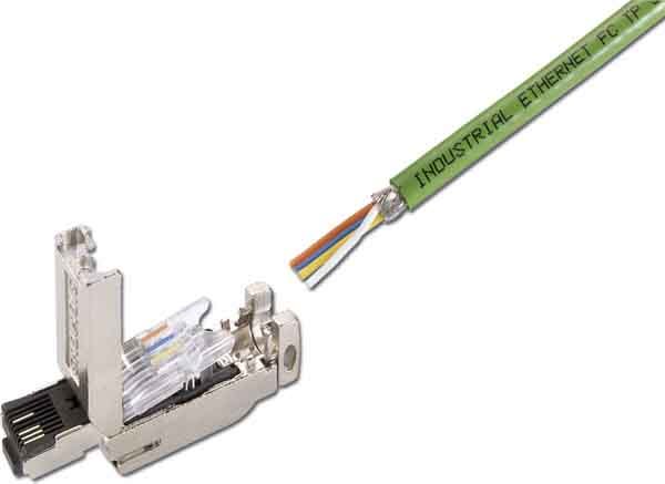 Siemens Industry - Connecteur RJ45 industriel droit, FastConnect, 50 pcs