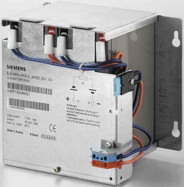 Siemens Industry - SITOP bloc batterie/24V/7AH