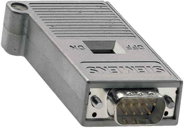 Siemens Industry - Connecteur de bus avec sortie axiale pour PC/OP/OLM
