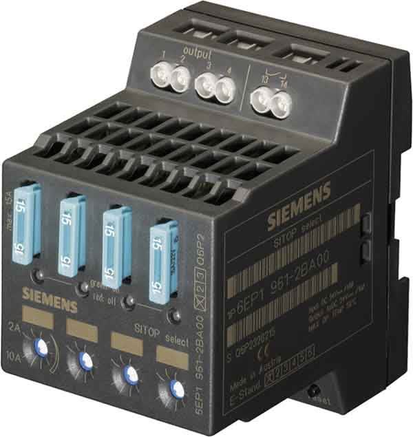 Siemens Industry - SITOP SELECT/mod. de dianostic/4X2-10A