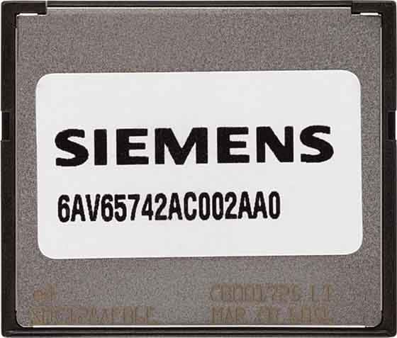 Siemens Industry - Carte CF 512Mo pour TP170B, OP170B, OP270, MP270B et MP370