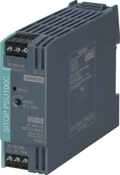 Siemens Industry - SITOP PSU100C/1ACDC/24VDC/1.3A