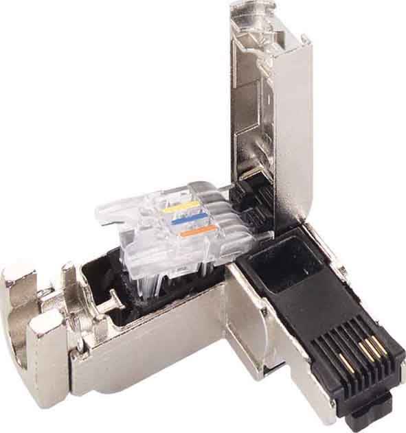 Siemens Industry - Connecteur RJ45 industriel coudé 90°, FastConnect, 50 pcs