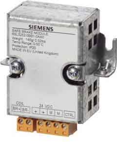 Siemens Industry - Sinamics relais de freinage safety pour power module