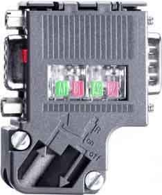 Siemens Industry - CONNECTEUR. P. PROFIBUS, AV. CONN. PG