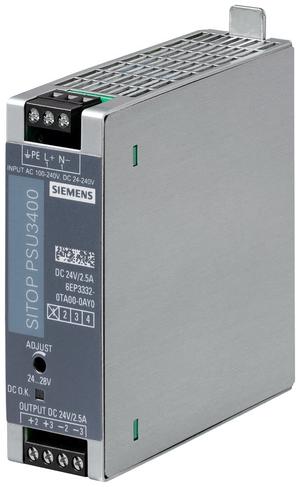 Siemens Industry - SIPLUS PS PSU3400 1ACDC DC 24V 2.5A