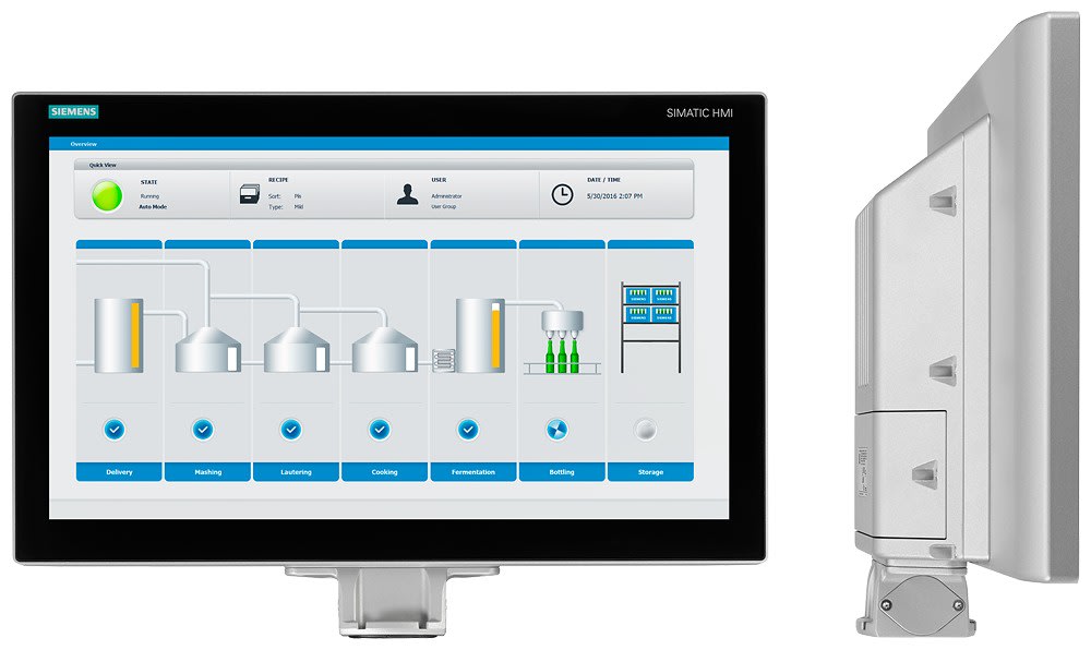 Siemens Industry - SIMATIC IPC477E PRO, 22" MTouch