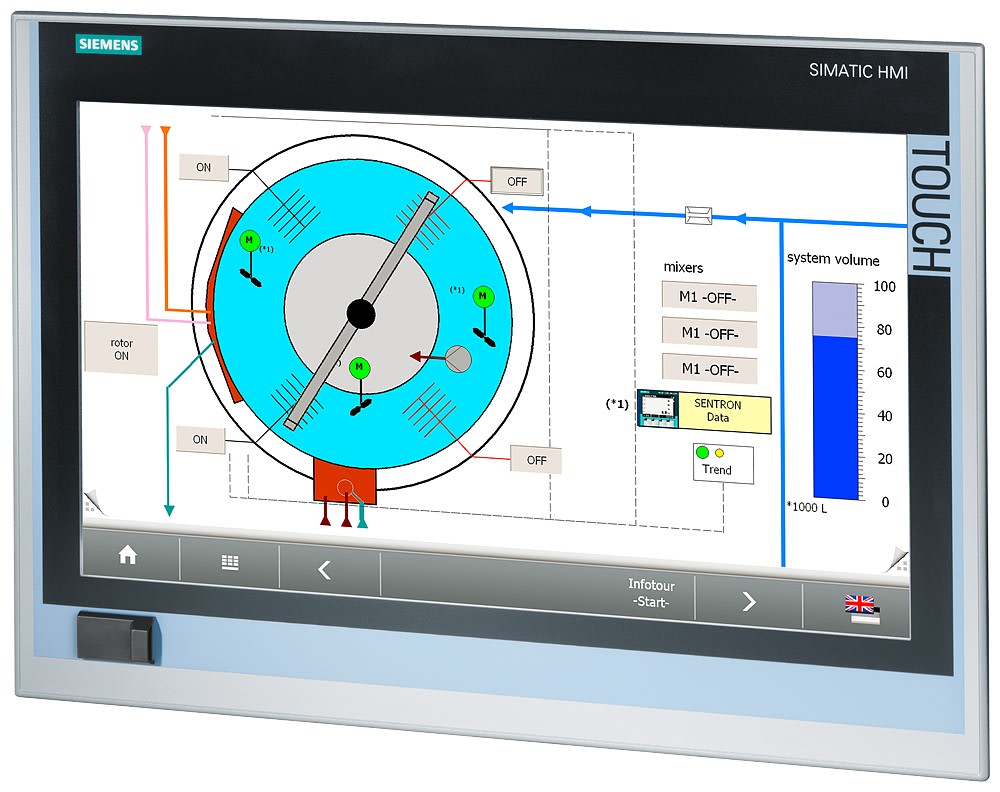 Siemens Industry - SIMATIC IPC277E, 19" Touch