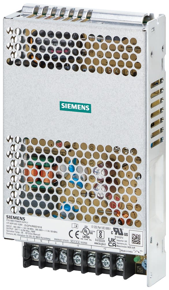 Siemens Industry - SITOP PSU100D/1AC/24VDC/6.25A