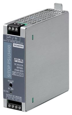 Siemens Industry - SITOP PSU3400/1ACDC/24VDC/2.5A