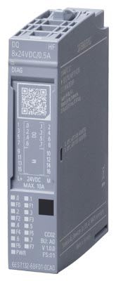 Siemens Industry - ET 200SP, DQ 8x24VDC/0,5A HF, PU 1