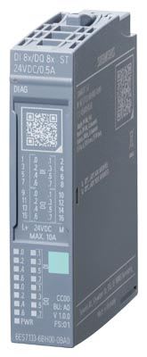 Siemens Industry - ET 200SP, DI8x+DQ8x 24V DC/0,5A ST, PU1