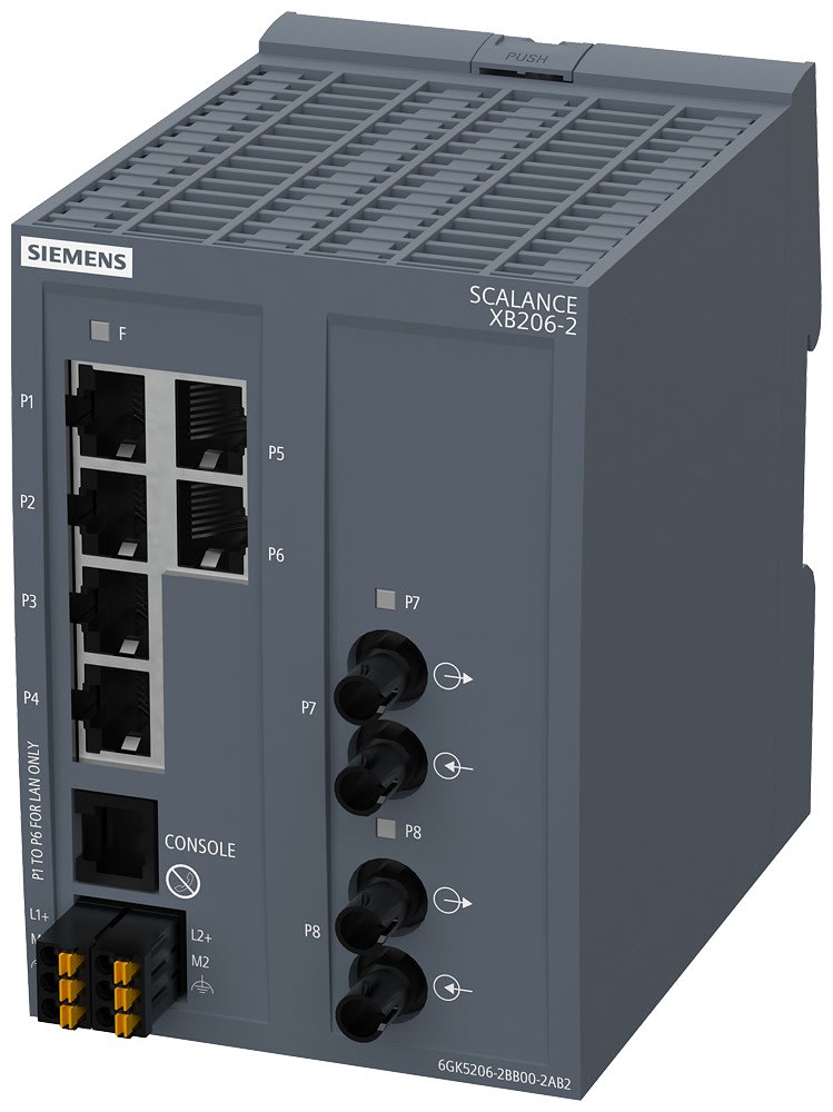 Siemens Industry - SCALANCE XB206-2 (ST, PN)