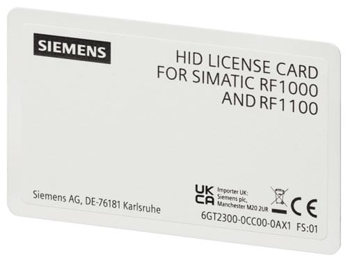Siemens Industry - SIMATIC RF1000 HID license card