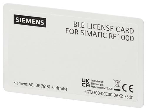 Siemens Industry - SIMATIC RF1000 BLE license card