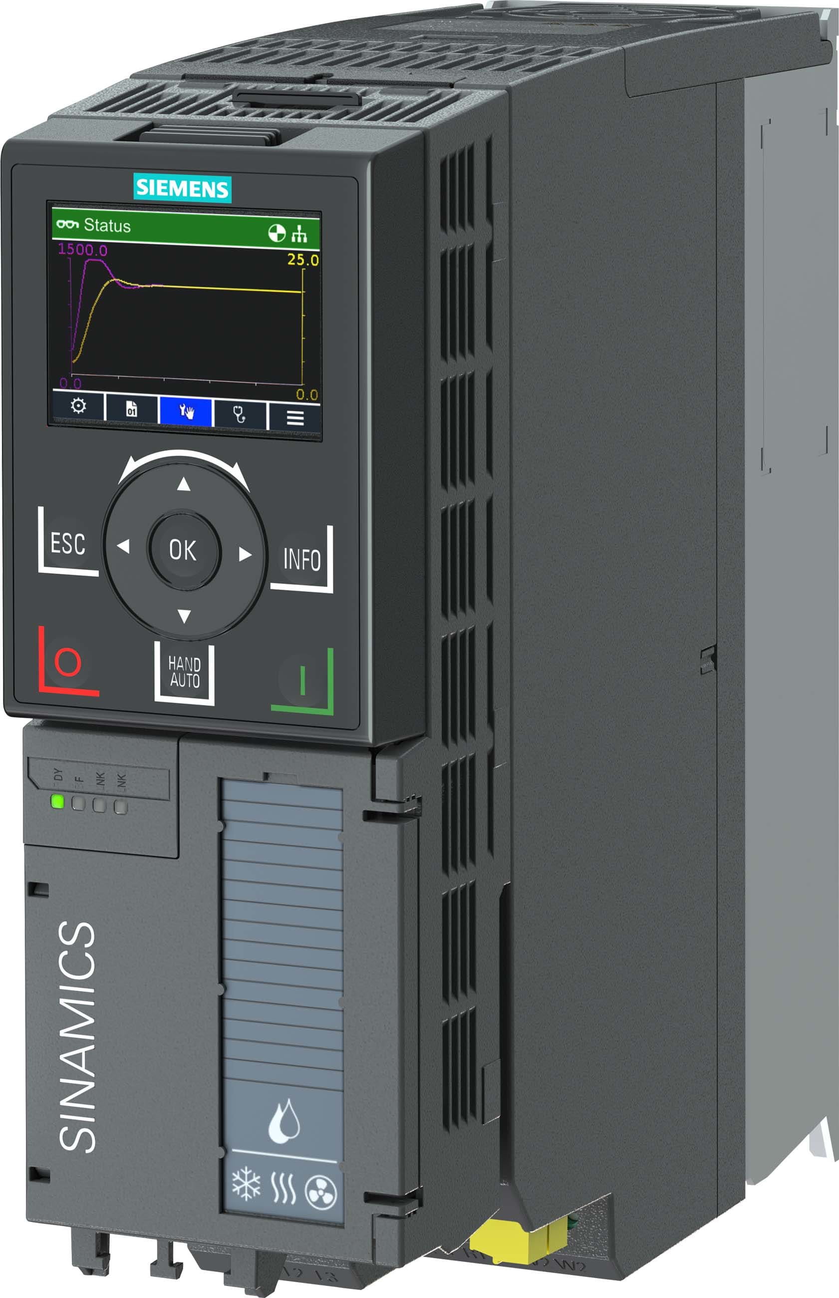 Siemens Industry - G120X IP20 380...480V 2.2kW FSA UF