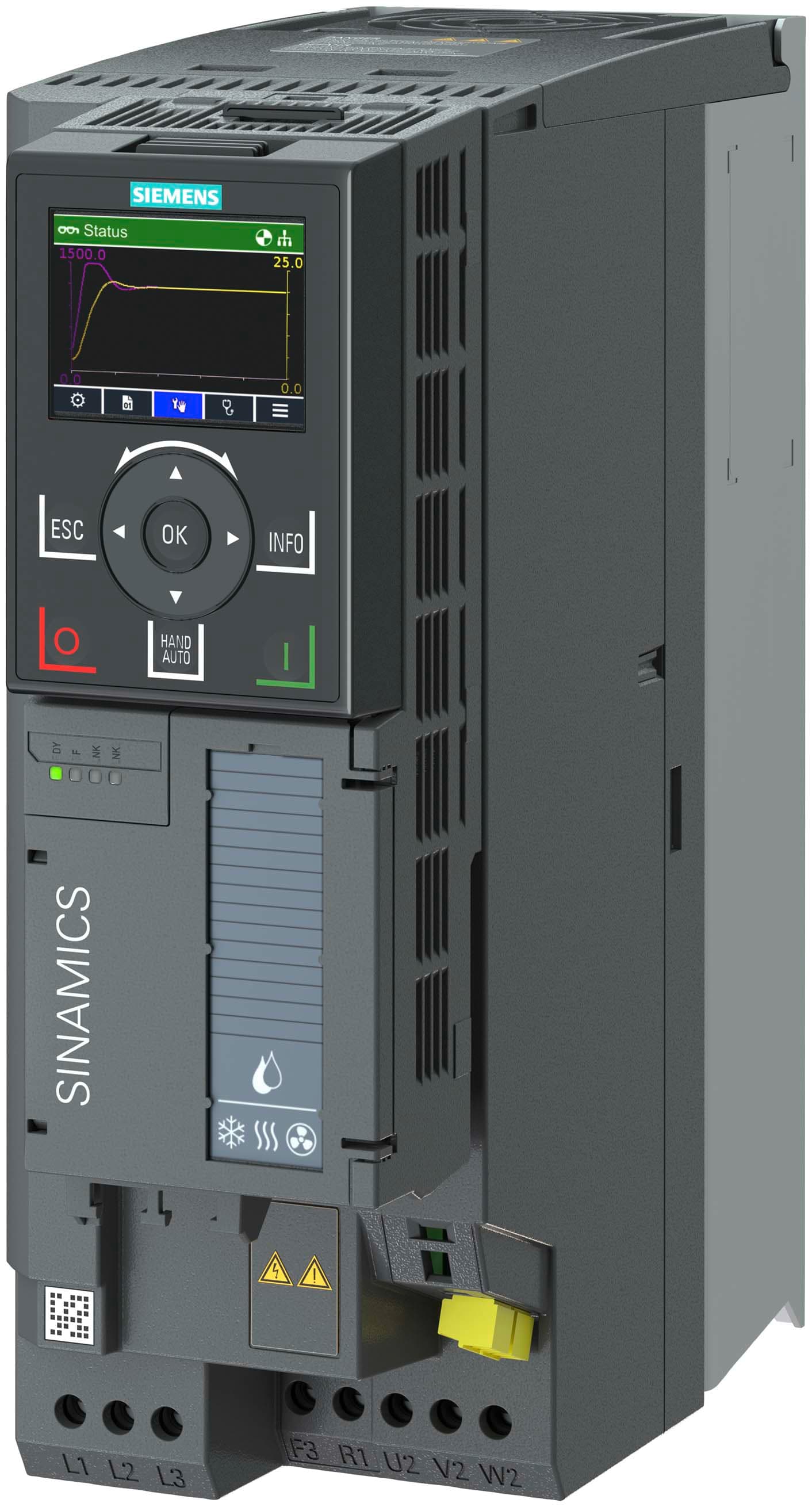 Siemens Industry - G120X IP20 380...480V 4kW FSB C2