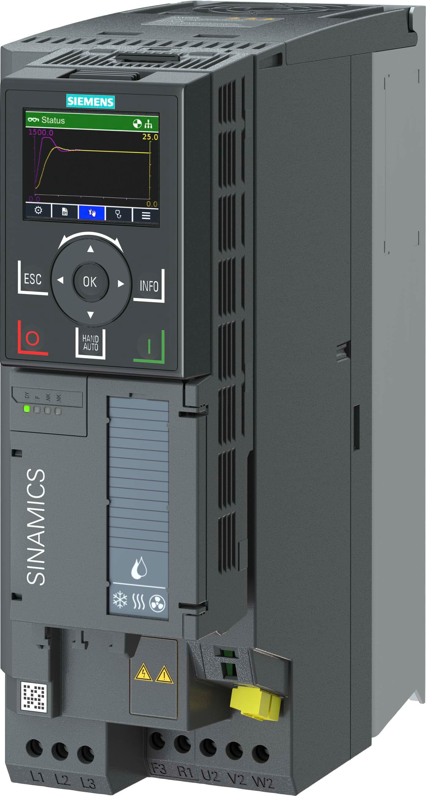 Siemens Industry - G120X IP20 380...480V 1.1kW FSA UF