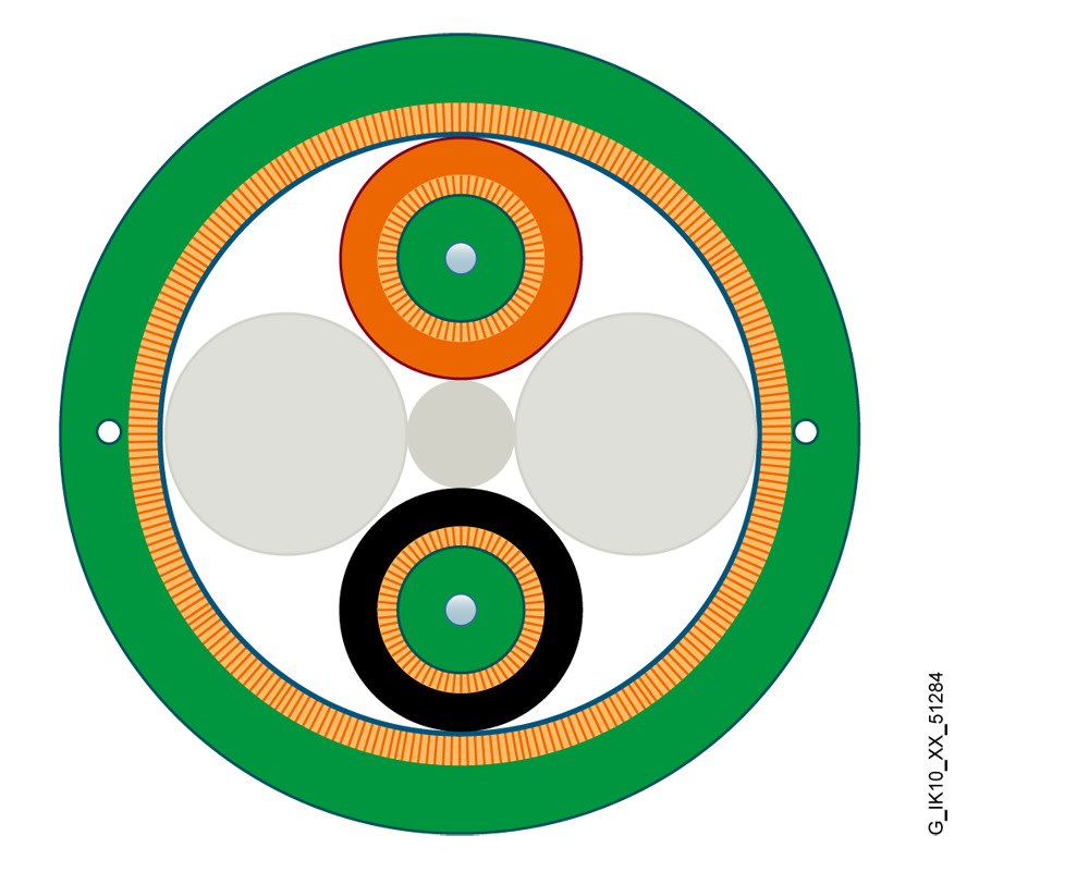 Siemens Industry - FO Flexible Cable (50/125/OM4BI)