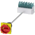 Siemens Industry - Interrupteur- sectionneur 3LD, Interrupteur arrêt urgence, 6 po