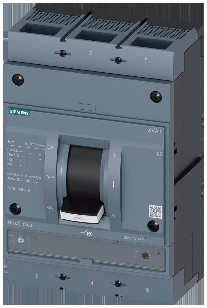 Siemens Industry - MCCB_IEC_FS1000_1000A_3P_70KA_TM_ ATAM