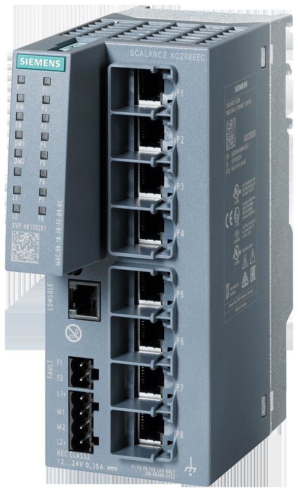 Siemens Industry - SCALANCE XC208EEC