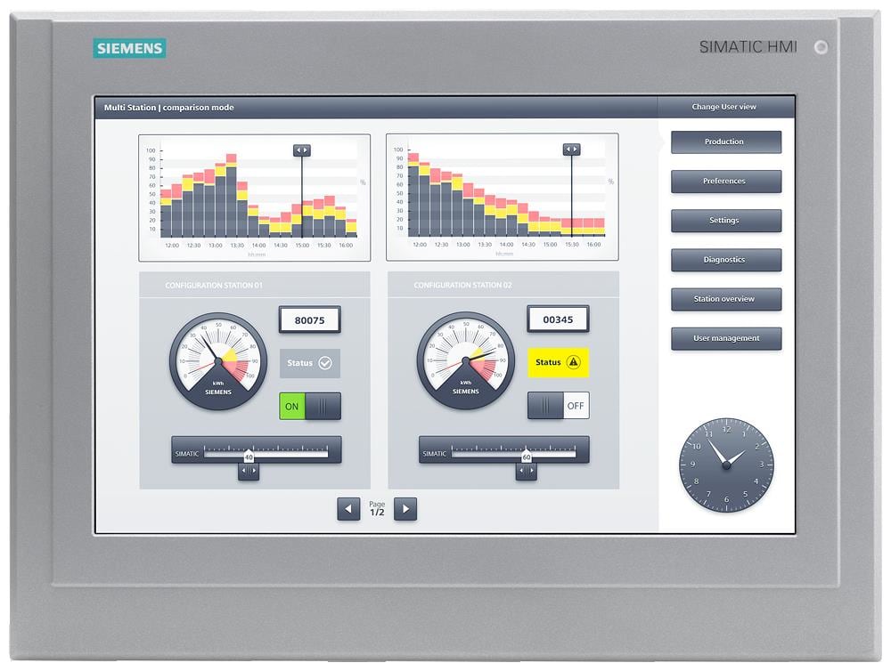 Siemens Industry - SIMATIC Flat Panel 24 MT V2 Extended