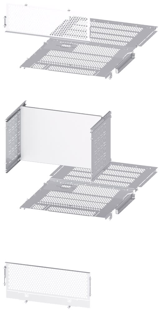 Siemens Industry - Sep. rear 2xACB, W:600mm, D:1200mm