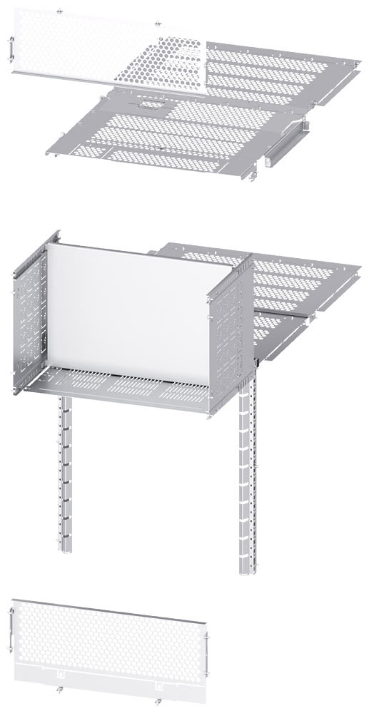 Siemens Industry - Sep. rear 1xACB, W:600mm, D:1200mm