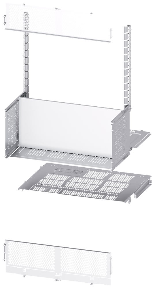 Siemens Industry - Sep.rear 1xACB,W:800mm,D:800/1000/1200mm