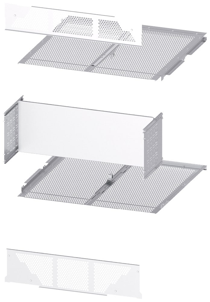 Siemens Industry - Sep. rear 2xACB, W:1000mm, D:1200mm