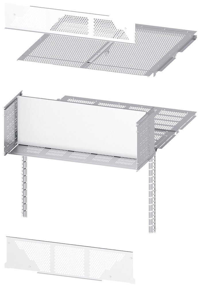 Siemens Industry - Sep. rear 1xACB, W:1000mm, D:1200mm