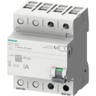 Siemens Industry - RCCB TYPE A 40/2 30MA 6MA DC 2MW