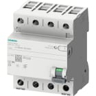 Siemens Industry - RCCB TYPE F 40/4 30MA 6MA DC 4MW